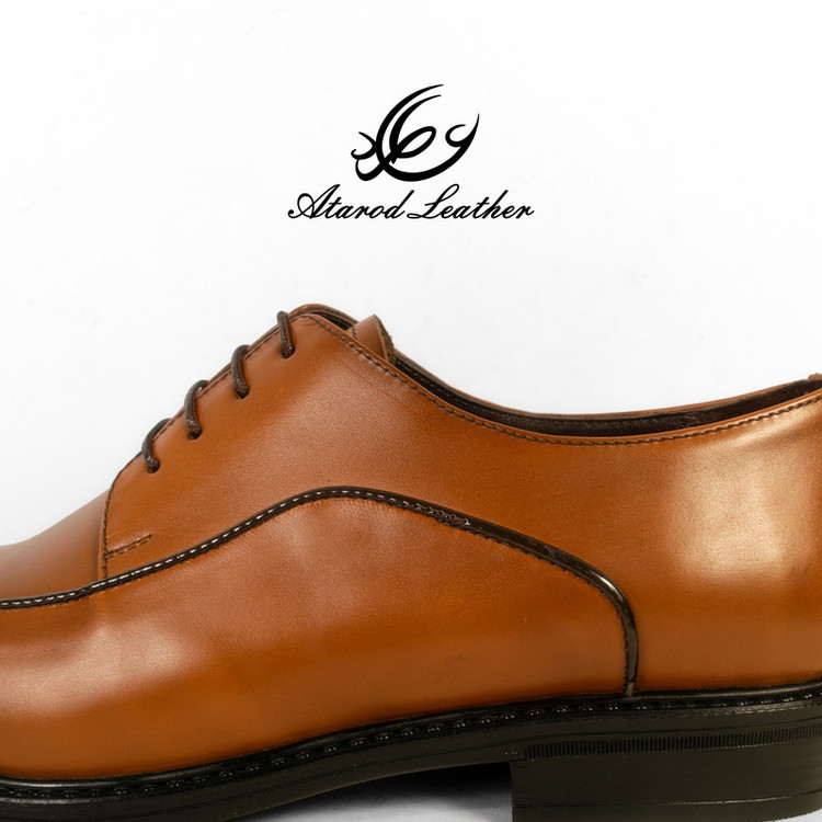 کفش مردانه چرم عطارد مدل چرم طبیعی کد SH246