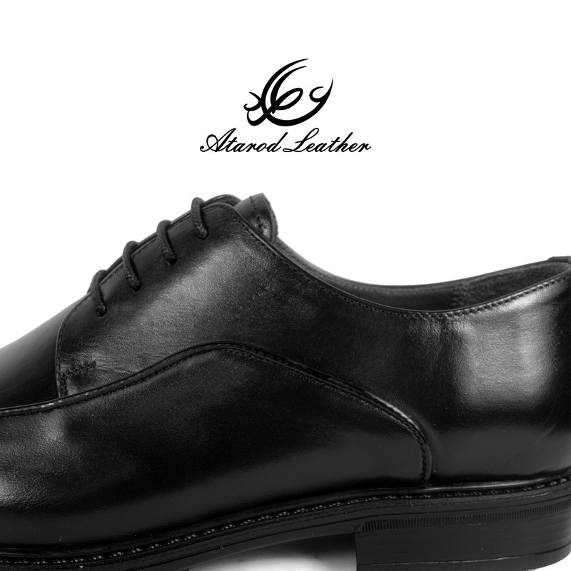 کفش مردانه چرم عطارد مدل چرم طبیعی کد SH246