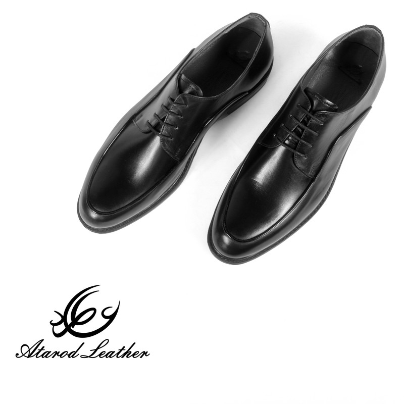 کفش مردانه چرم عطارد مدل چرم طبیعی کد SH246