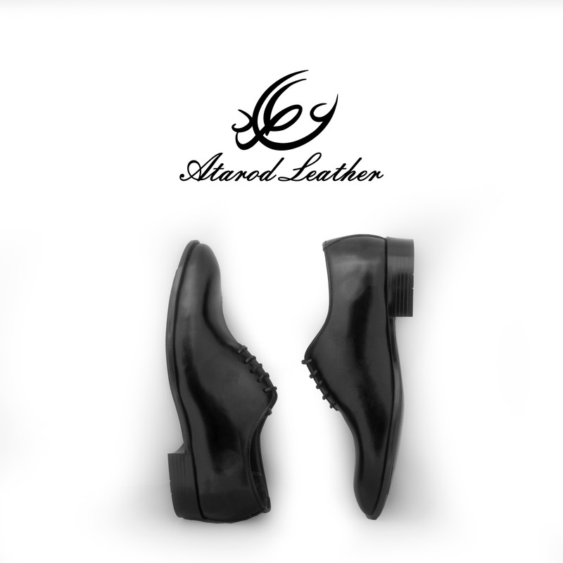 کفش رسمی مردانه چرم عطارد مدل چرم طبیعی کد SH317