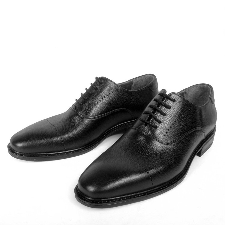 کفش مردانه چرم عطارد مدل چرم طبیعی کد SH249