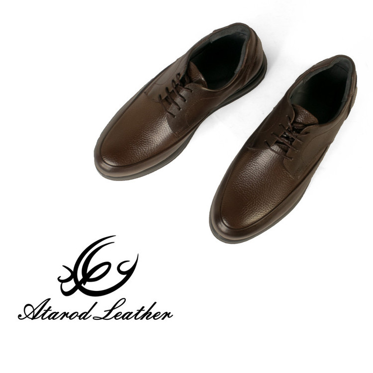 کفش طبی مردانه چرم عطارد مدل چرم طبیعی کد SH163