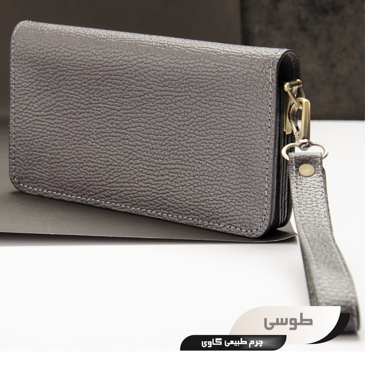 کیف دستی چرم عطارد مدل K09