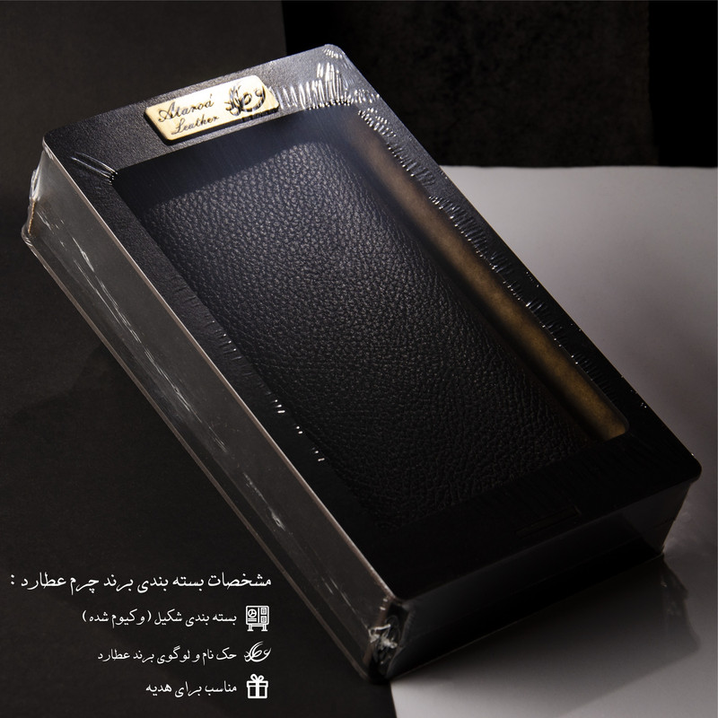 کیف دستی چرم عطارد مدل K09