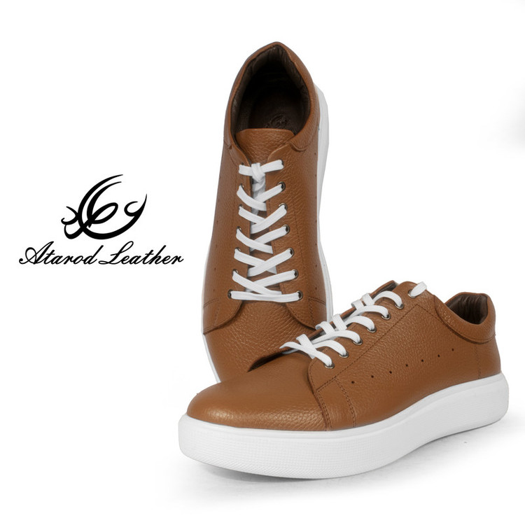 کفش روزمره مردانه چرم عطارد مدل چرم طبیعی کد SH122