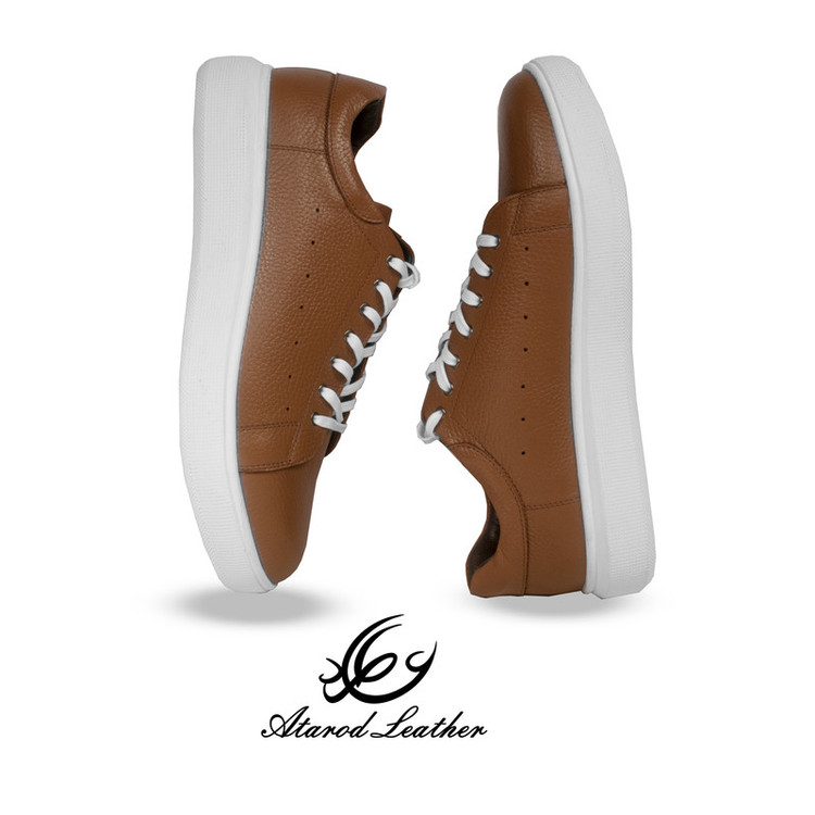 کفش روزمره مردانه چرم عطارد مدل چرم طبیعی کد SH122