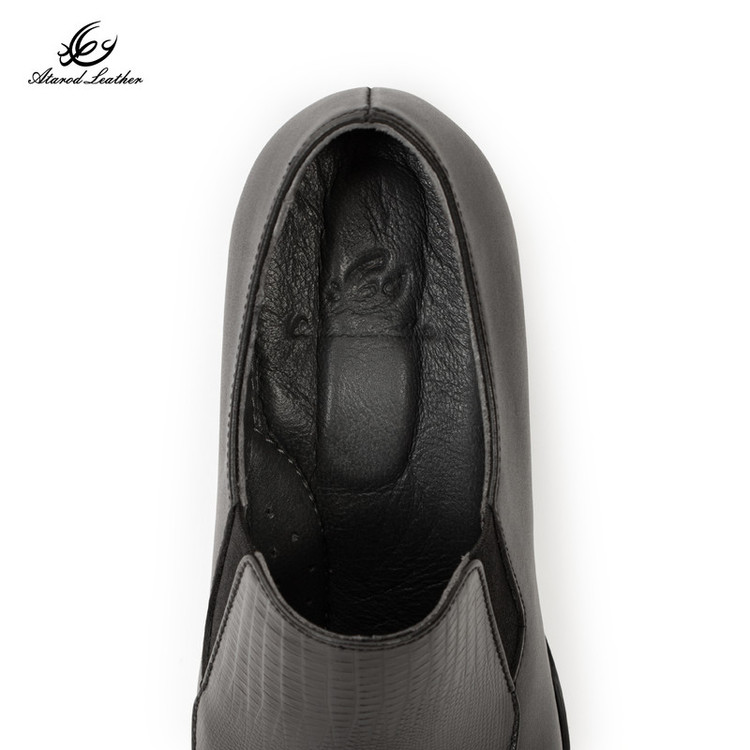 کفش پاشنهدار زنانه چرم عطارد مدل SH395