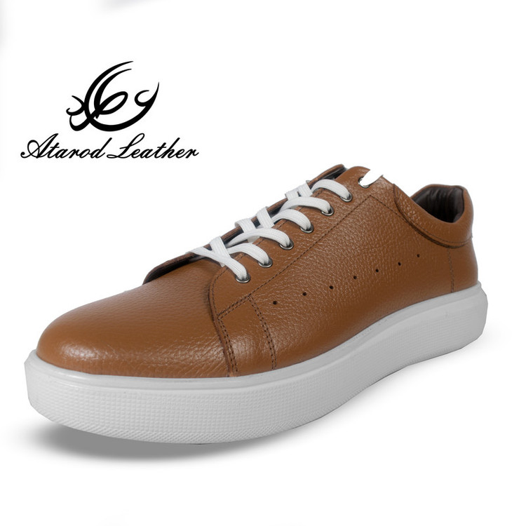 کفش روزمره مردانه چرم عطارد مدل چرم طبیعی کد SH122
