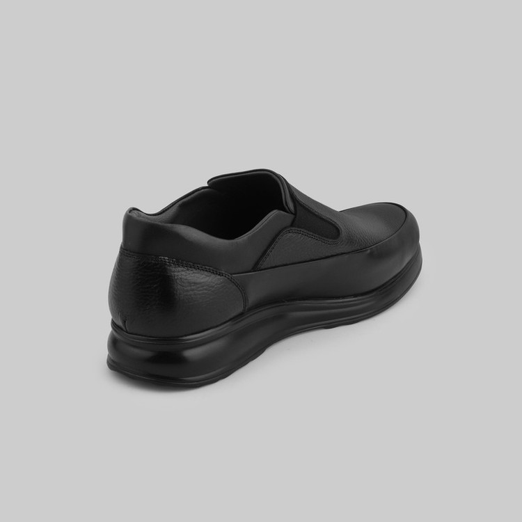 کفش طبی مردانه چرم عطارد مدل چرم طبیعی کد SH52