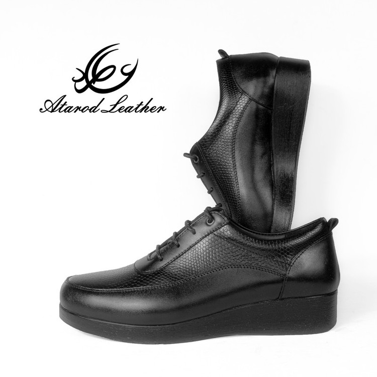 کفش طبی زنانه چرم عطارد مدل چرم طبیعی کد SH83