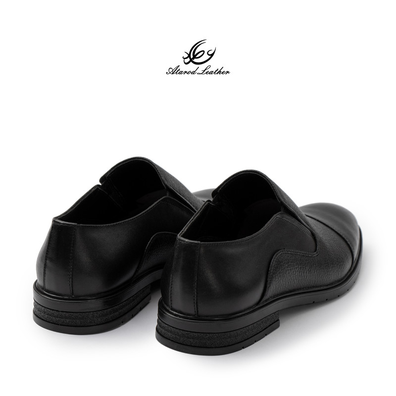 کفش رسمی مردانه چرم عطارد مدل چرم طبیعی کد SH361
