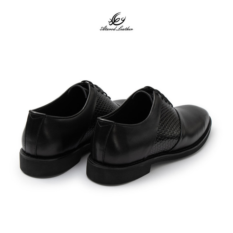 کفش رسمی مردانه چرم عطارد مدل چرم طبیعی کد SH367