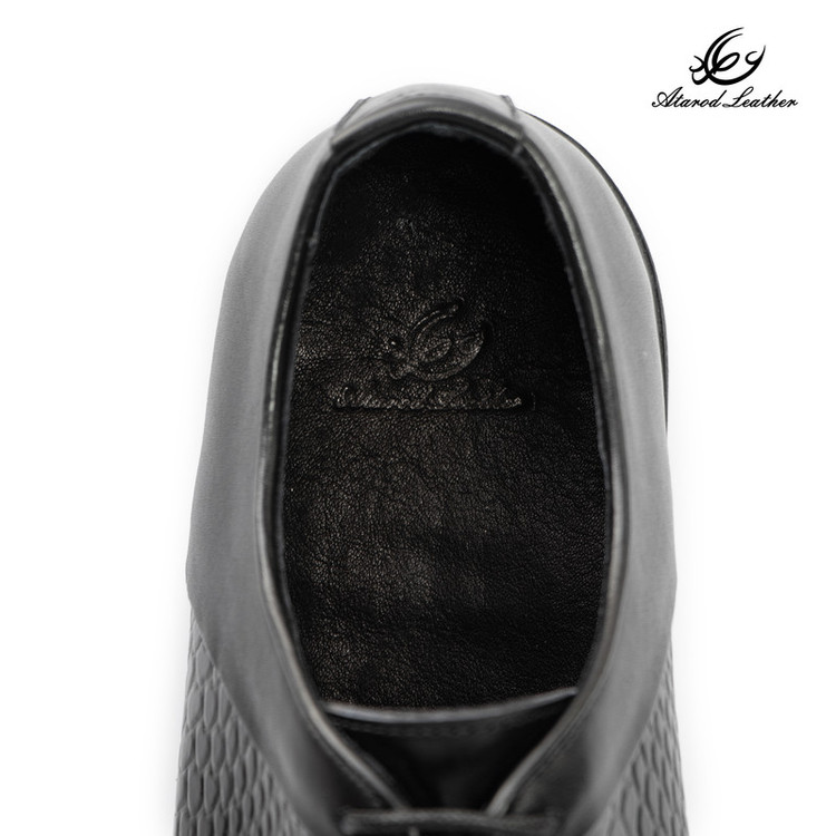 کفش رسمی مردانه چرم عطارد مدل چرم طبیعی کد SH367