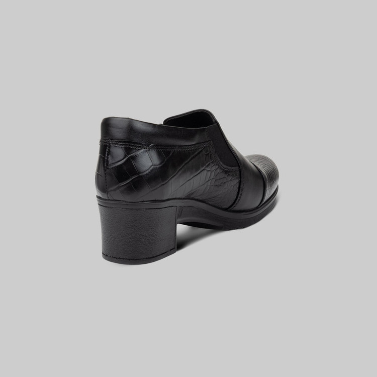 کفش پاشنهدار زنانه چرم عطارد مدل SH316