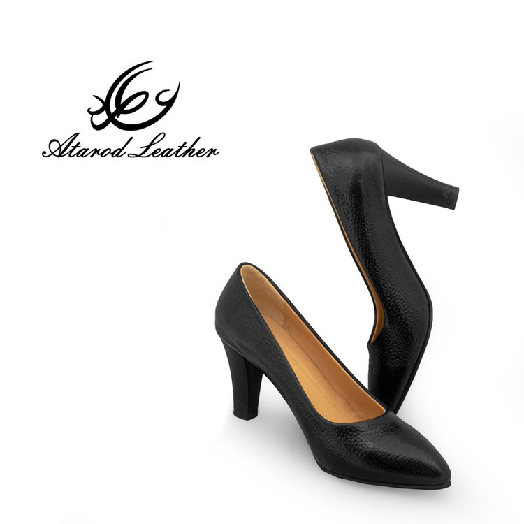 کفش زنانه چرم عطارد مدل چرم طبیعی کد SH291