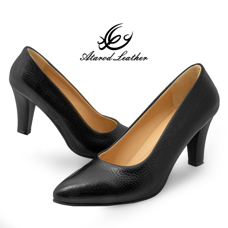 کفش زنانه چرم عطارد مدل چرم طبیعی کد SH291