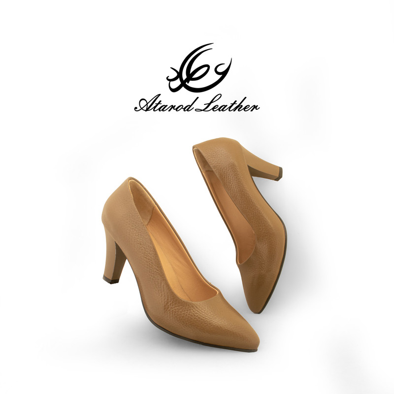 کفش زنانه چرم عطارد مدل چرم طبیعی کد SH291