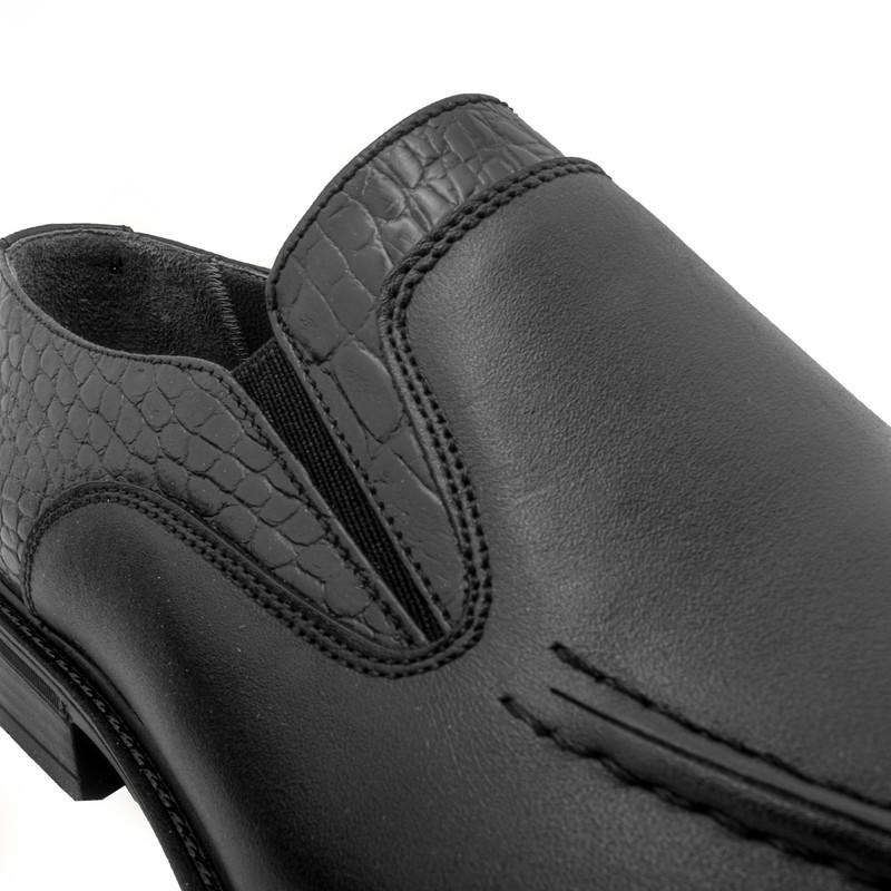 کفش مردانه چرم عطارد مدل چرم طبیعی کد SH273