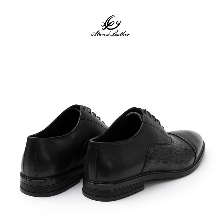 کفش رسمی مردانه چرم عطارد مدل چرم طبیعی کد SH354
