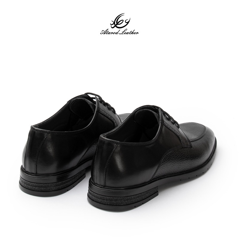 کفش رسمی مردانه چرم عطارد مدل چرم طبیعی کد SH355