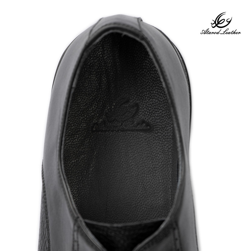 کفش رسمی مردانه چرم عطارد مدل چرم طبیعی کد SH355
