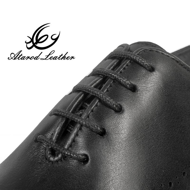 کفش مردانه چرم عطارد مدل چرم طبیعی کد SH237