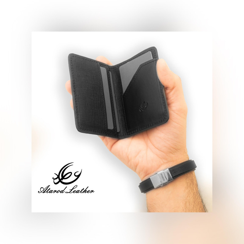ست هدیه مردانه چرم عطارد مدل چرم طبیعی کد A92