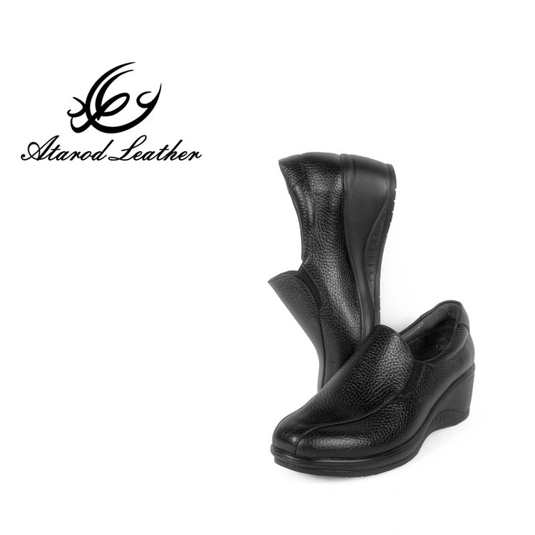 کفش روزمره زنانه چرم عطارد مدل چرم طبیعی کد SH192
