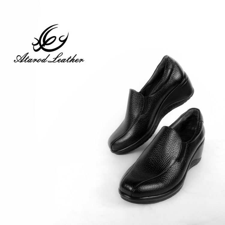 کفش روزمره زنانه چرم عطارد مدل چرم طبیعی کد SH192