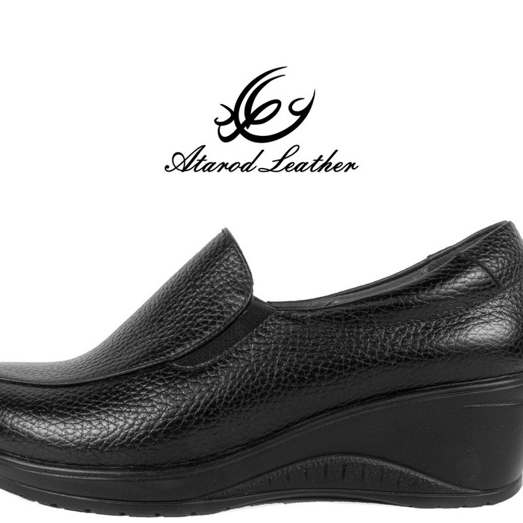 کفش روزمره زنانه چرم عطارد مدل چرم طبیعی کد SH192