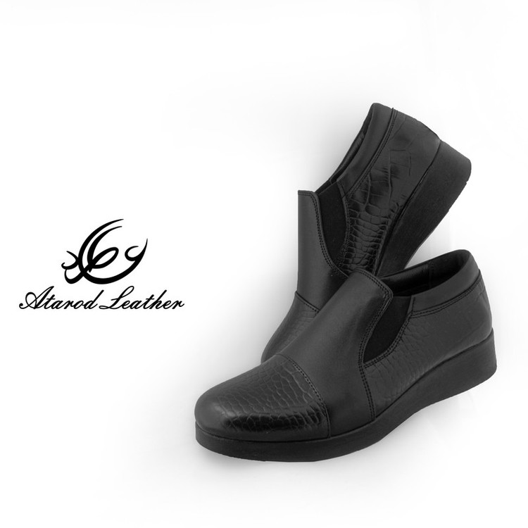 کفش روزمره زنانه چرم عطارد مدل چرم طبیعی کد SH315