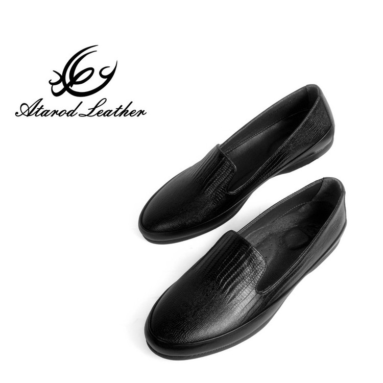 کفش زنانه چرم عطارد مدل چرم طبیعی کد SH172
