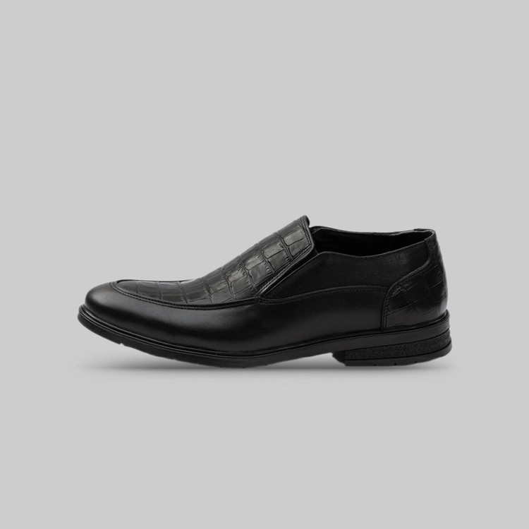 کفش رسمی مردانه چرم عطارد مدل چرم طبیعی کد SH360