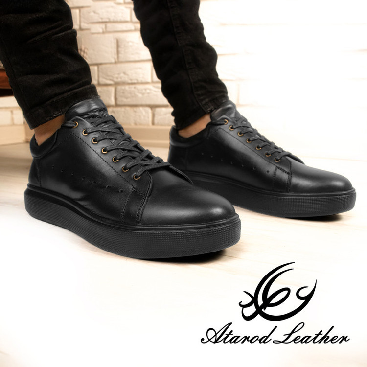 کفش روزمره مردانه چرم عطارد مدل چرم طبیعی کد SH60