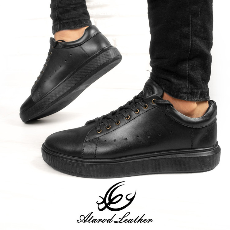 کفش روزمره مردانه چرم عطارد مدل چرم طبیعی کد SH60