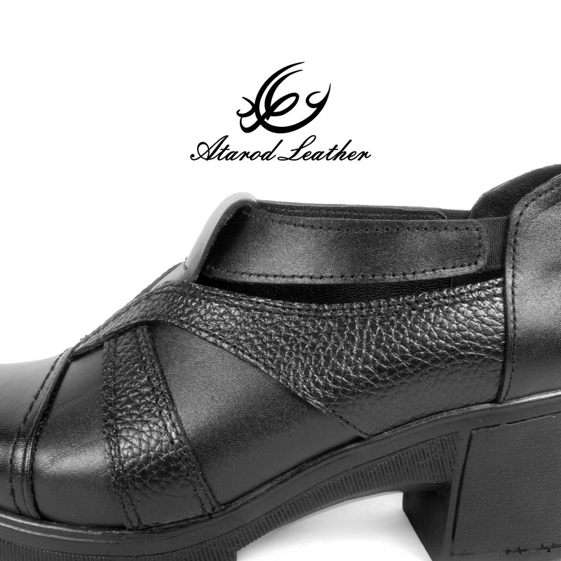 کفش زنانه چرم عطارد مدل چرم طبیعی کد SH253