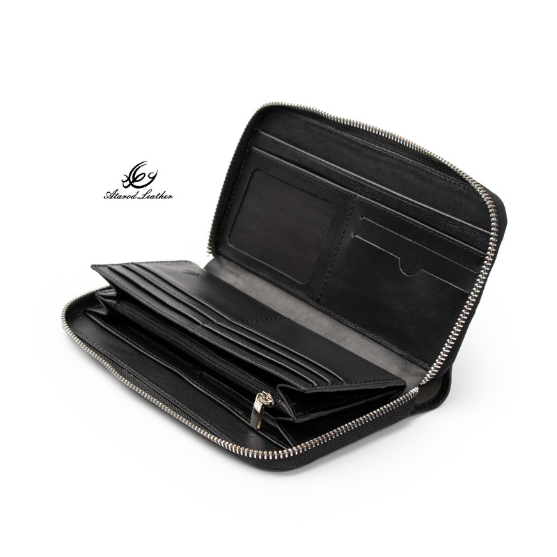 کیف پول چرم عطارد مدل چرم طبیعی کد K68