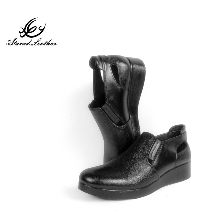 کفش طبی زنانه چرم عطارد مدل چرم طبیعی کد SH158