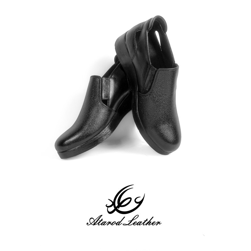 کفش طبی زنانه چرم عطارد مدل چرم طبیعی کد SH158