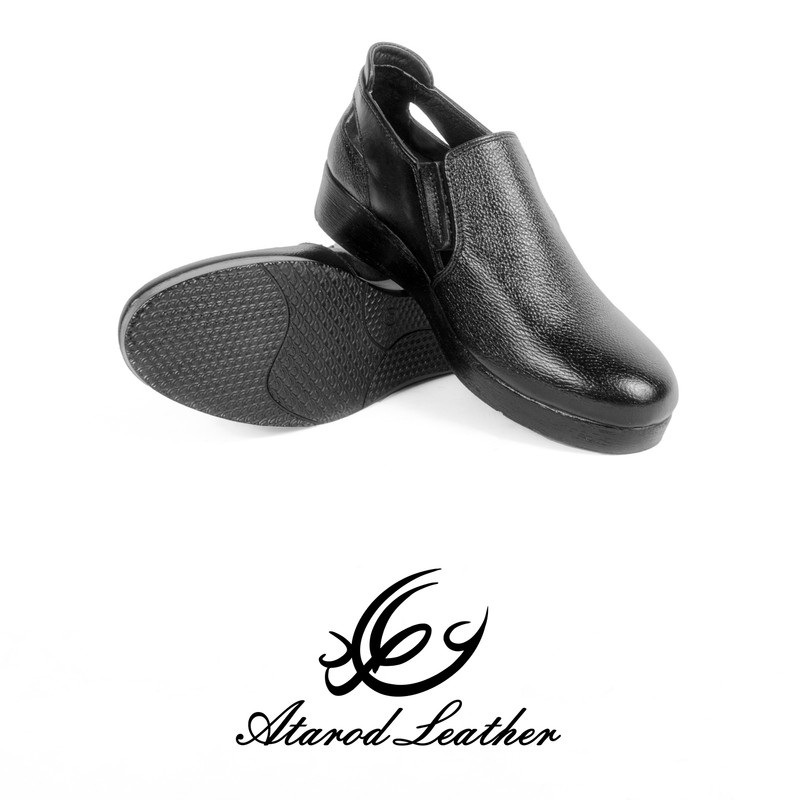 کفش طبی زنانه چرم عطارد مدل چرم طبیعی کد SH158
