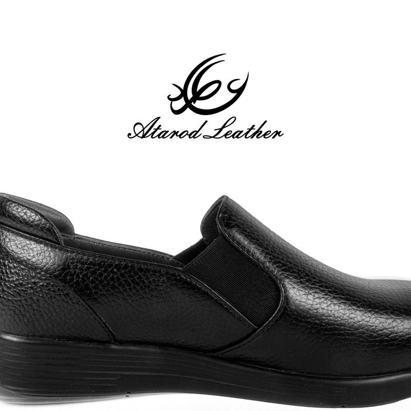 کفش روزمره زنانه چرم عطارد مدل چرم طبیعی کد SH193