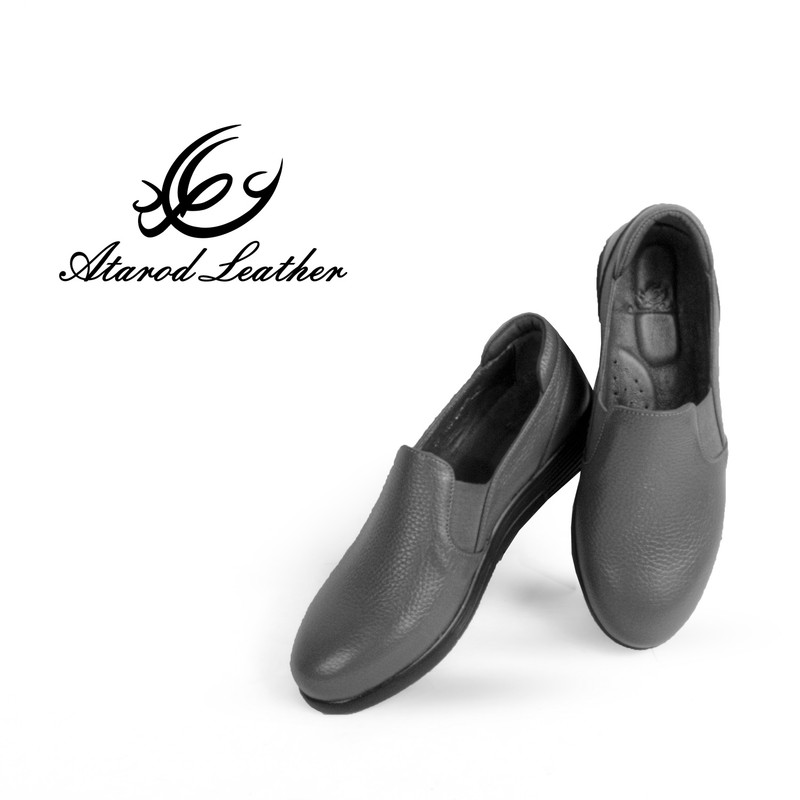 کفش روزمره زنانه چرم عطارد مدل چرم طبیعی کد SH193