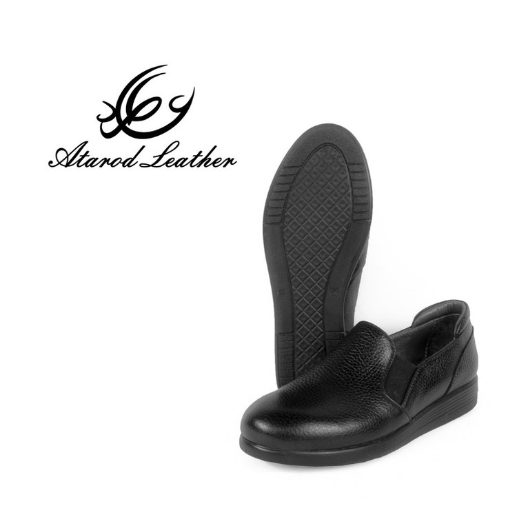 کفش روزمره زنانه چرم عطارد مدل چرم طبیعی کد SH193