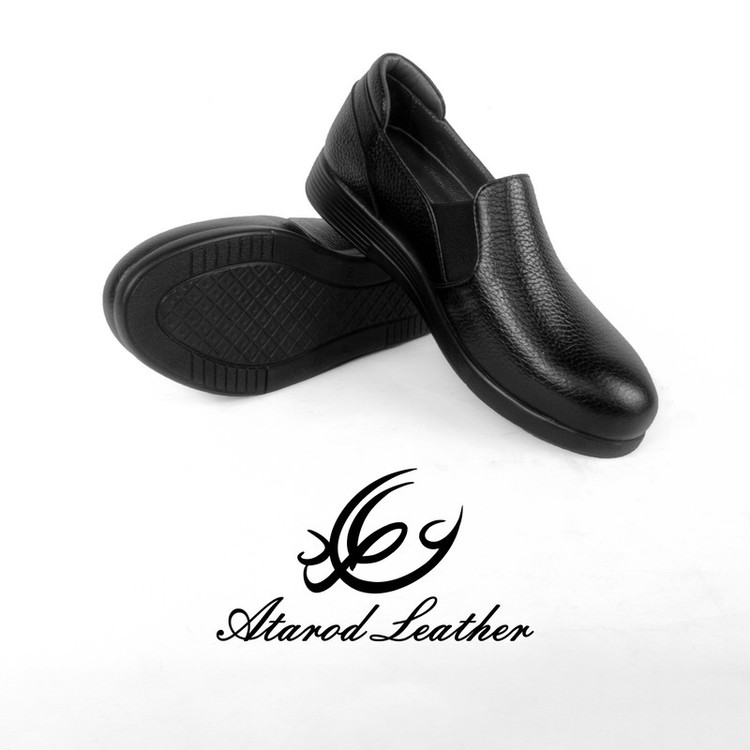 کفش روزمره زنانه چرم عطارد مدل چرم طبیعی کد SH193