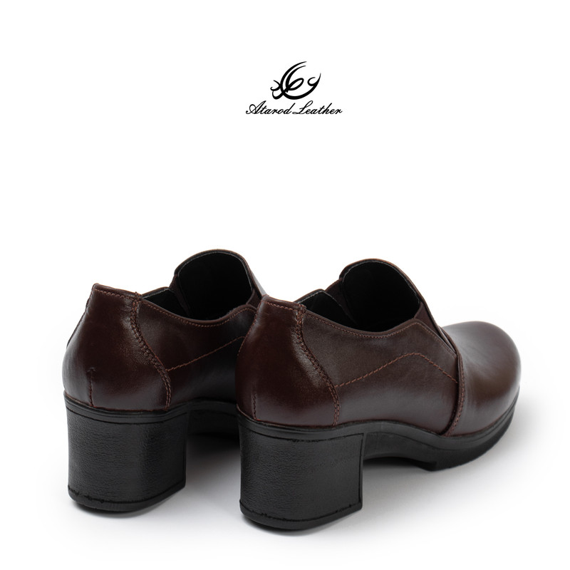 کفش زنانه چرم عطارد مدل طبی چرم طبیعی کد SH43