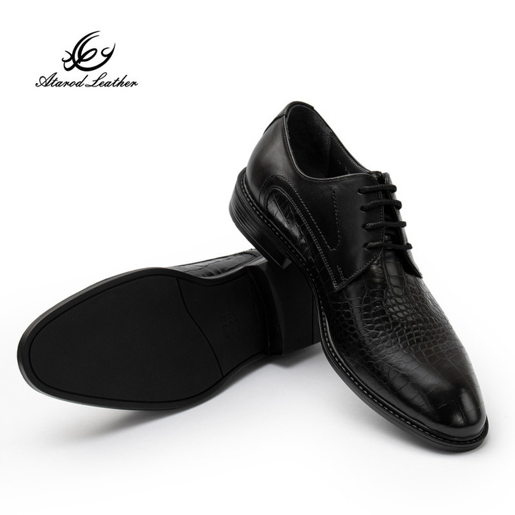 کفش رسمی مردانه چرم عطارد مدل SH356