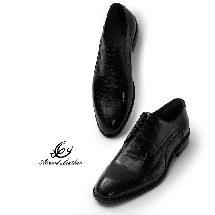 کفش رسمی مردانه چرم عطارد مدل SH356