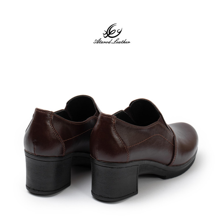 کفش زنانه چرم عطارد مدل طبی چرم طبیعی کد SH43