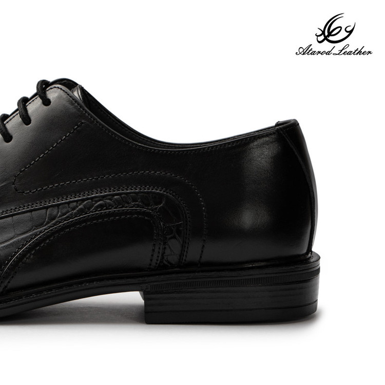 کفش رسمی مردانه چرم عطارد مدل SH356