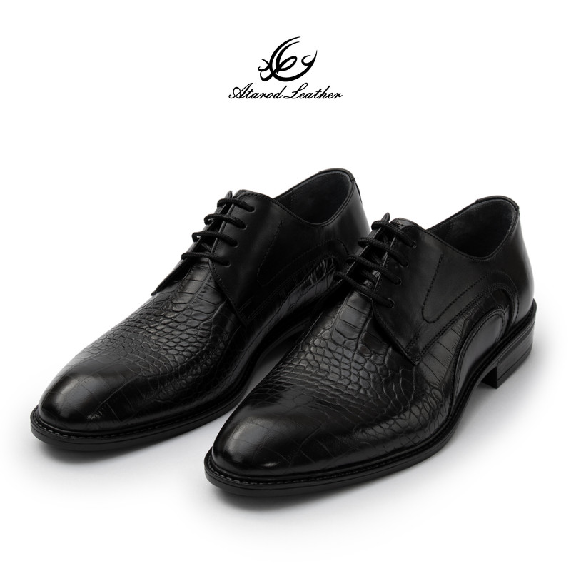 کفش رسمی مردانه چرم عطارد مدل SH356